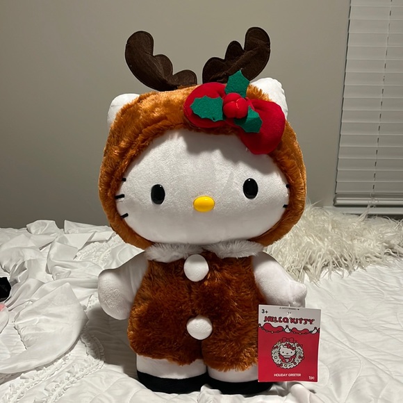 Hello Kitty Holiday Hello Kitty Christmas Greeter Doll Poshmark